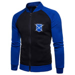 Men Hoodies Zipper Jacket Baseball Tracksuit Plus Size