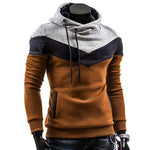 Men Retro Long Sleeve Hoodie Hooded Sweatshirt Tops Jacket Coat Outwear