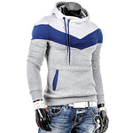 Men Retro Long Sleeve Hoodie Hooded Sweatshirt Tops Jacket Coat Outwear